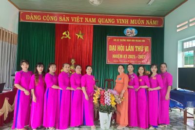 ĐẠI HỘI CHI BỘ TRƯỜNG MẦM NON HOÀNG ANH LẦN THỨ VI NHIỆM KỲ 2025 – 2027 🌟