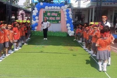 Hội thi “giáo viên dạy giỏi” bậc học mầm non cấp huyện năm học 2024 -2025