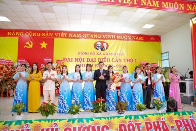 TRƯỜNG MN HOÀNG ANH XÃ QUẢNG PHÚ TỈNH LÂM ĐỒNG, ĐÃ THAM GIA CHƯƠNG TRÌNH NGHỆ THUẬT CHÀO MỪNG ĐẠI HỘI ĐẠI BIỂU ĐẢNG BỘ – XÃ QUẢNG PHÚ LẦN THỨ I, NHIỆM KỲ 2025-2030