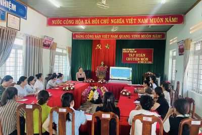 TẬP HUẤN CHUYÊN MÔN NĂM HỌC 2025-2026