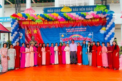 TRƯỜNG MẦM NON HOÀNG ANH TỔ CHỨC KHAI GIẢNG NĂM HỌC 2026-2027